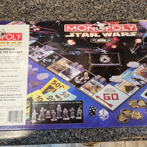 1996 MONOPOLY STAR WARS COLLECTORS EDITION - Picture 5 of 7